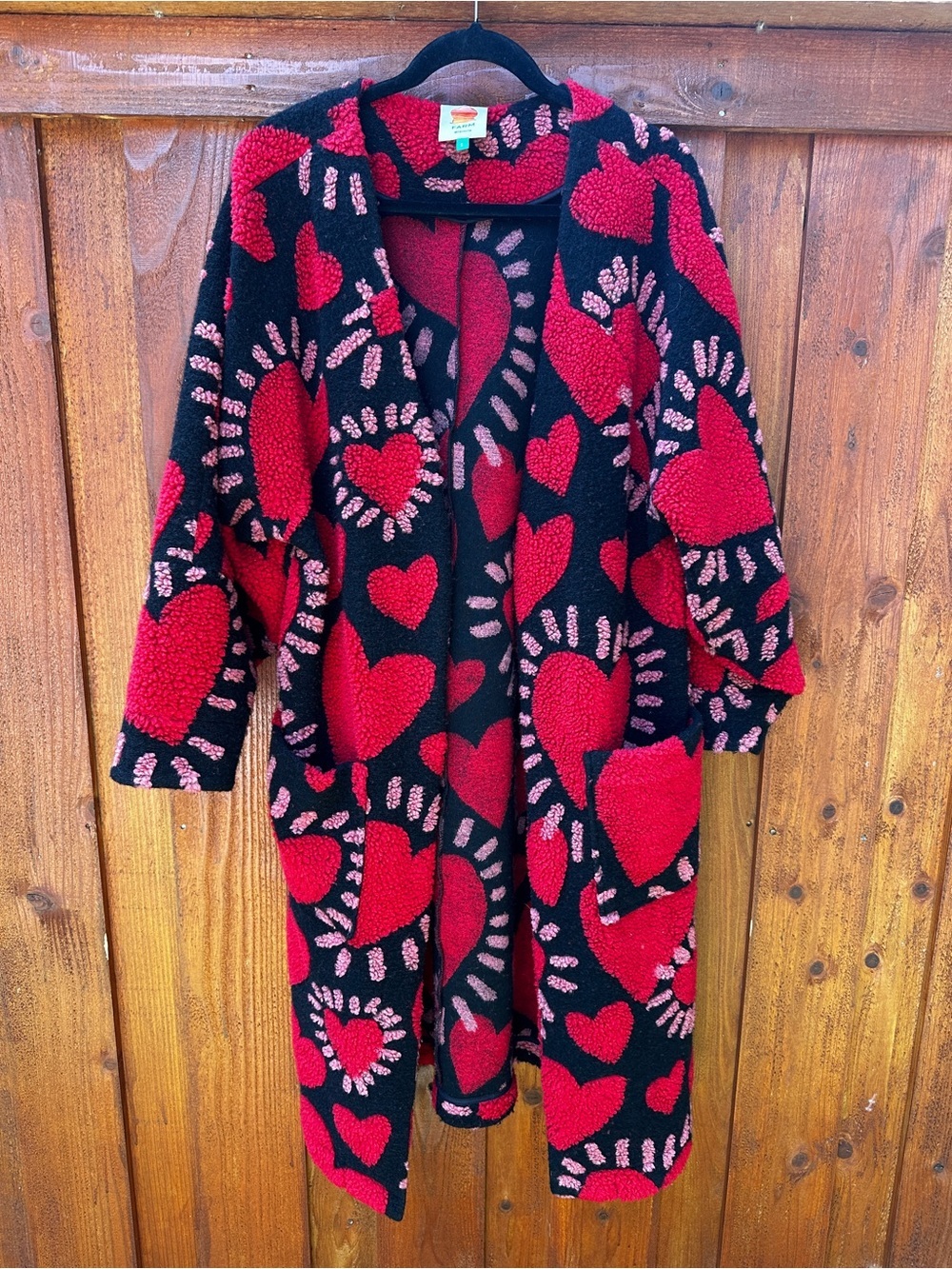 Farm Rio hearts cardigan